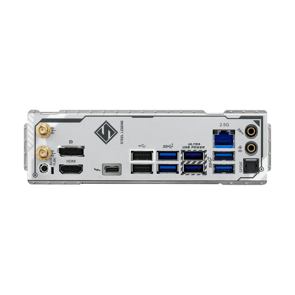 Материнская плата ASRock B860M STEEL LEGEND WIFI Micro-ATX, LGA 1851 - миниатюра 6