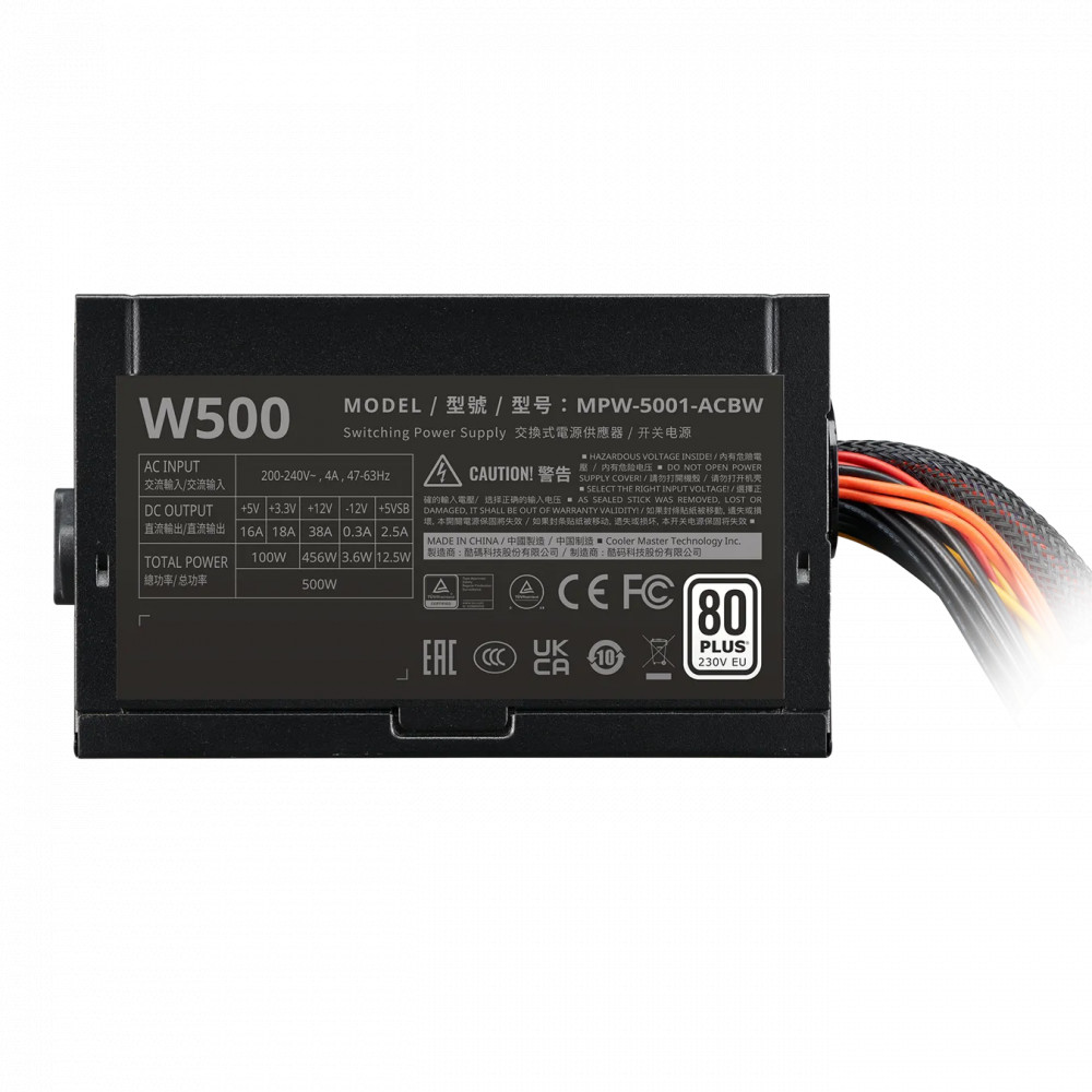 Блок питания Cooler Master MPW-5001-ACBW-B 500 Вт - миниатюра 11
