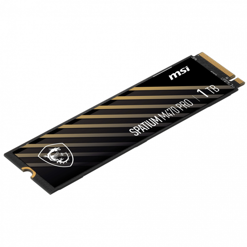 Жесткий диск MSI SPATIUM M470 PRO PCIE4.0 NVME M.2 1TB SSD (твердотельные), 1 ТБ, M.2, PCIe - миниатюра 7