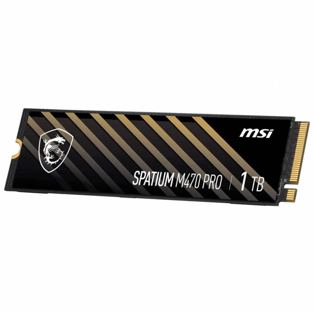 Жесткий диск MSI SPATIUM M470 PRO PCIE4.0 NVME M.2 1TB SSD (твердотельные), 1 ТБ, M.2, PCIe - миниатюра 6