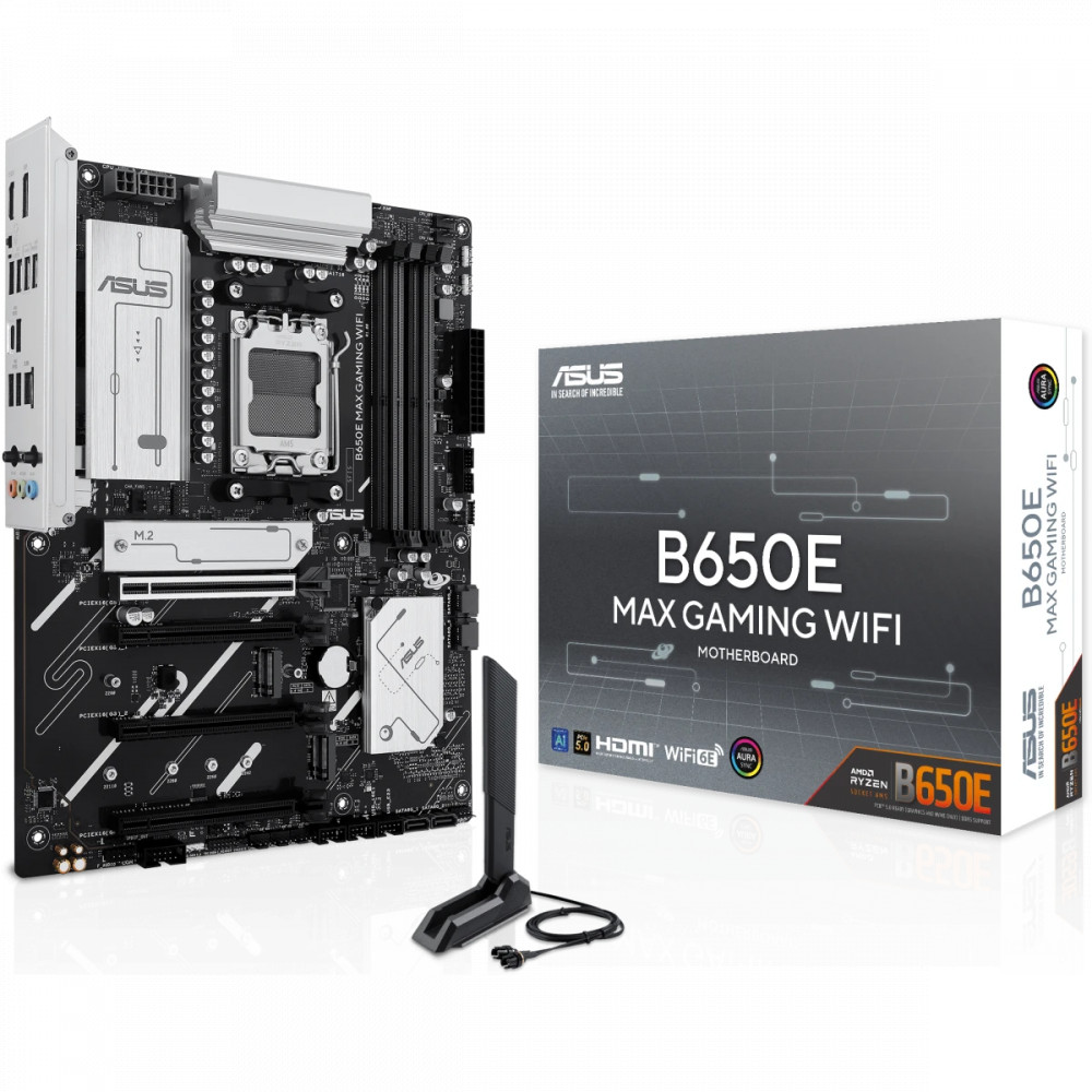 Материнская плата Asus B650E MAX GAMING WIFI ATX, AMD AM5 - миниатюра 12