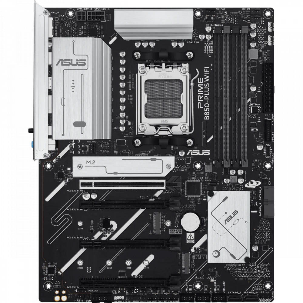 Материнская плата Asus PRIME B850-PLUS WIFI ATX, AMD AM5 - миниатюра 6
