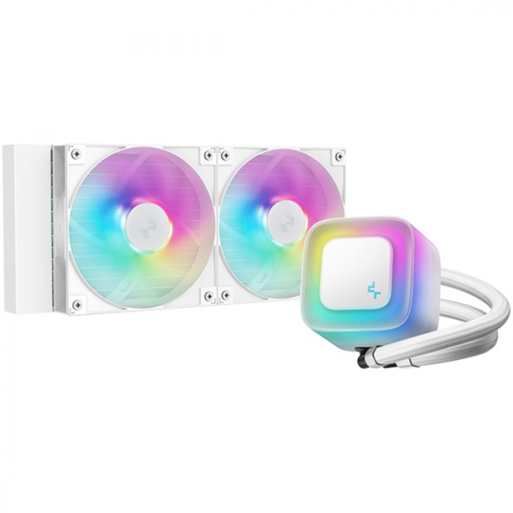 Система охлаждения Deepcool LE240 WH V2 R-LE240-WHAMMN-G-2 Для процессора - миниатюра 4