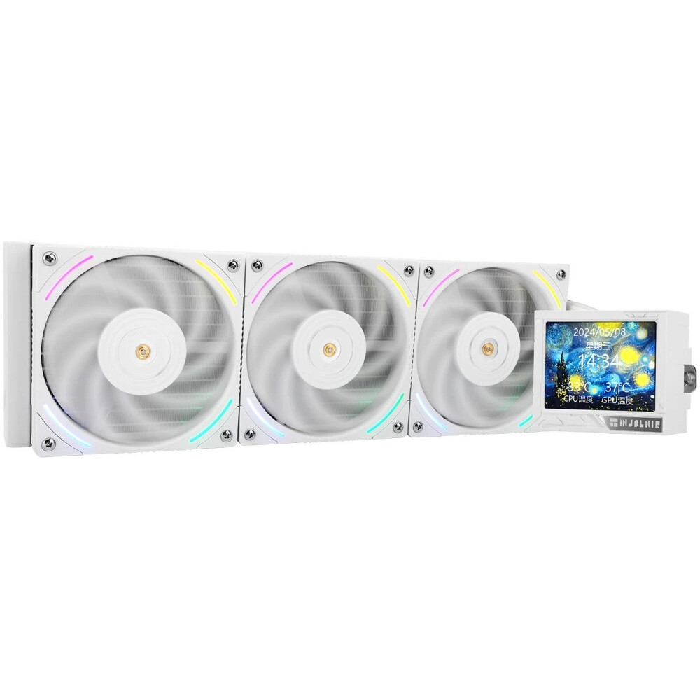 Система охлаждения Thermalright Mjolnir Vision 360 White ARGB MVU360ARGBW Для процессора - миниатюра 5