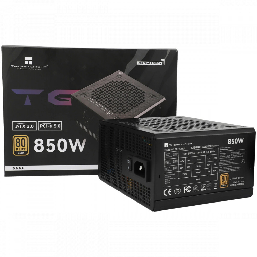Блок питания Thermalright TR-TG 850S 850 Вт - миниатюра 10