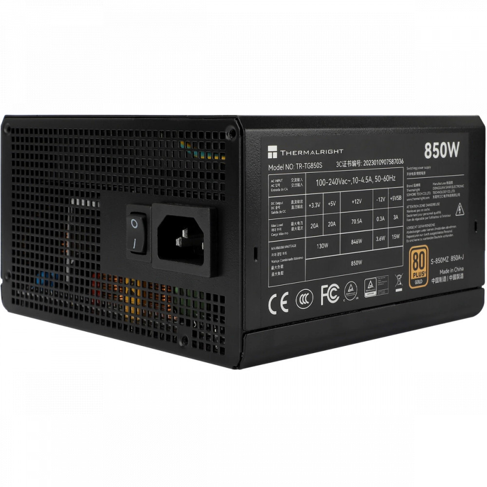 Блок питания Thermalright TR-TG 850S 850 Вт - миниатюра 6