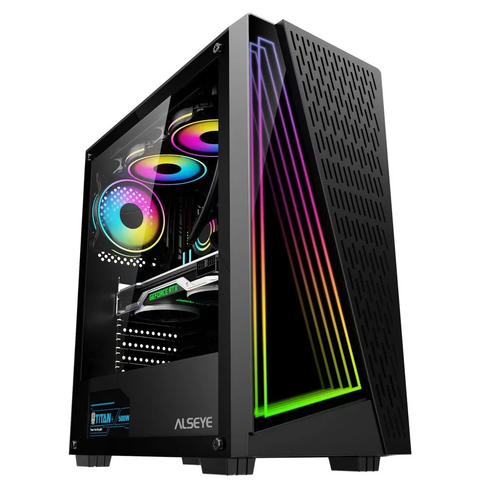 Корпус ALSEYE X3 Black AS.07.0150 Mid-Tower - миниатюра 6