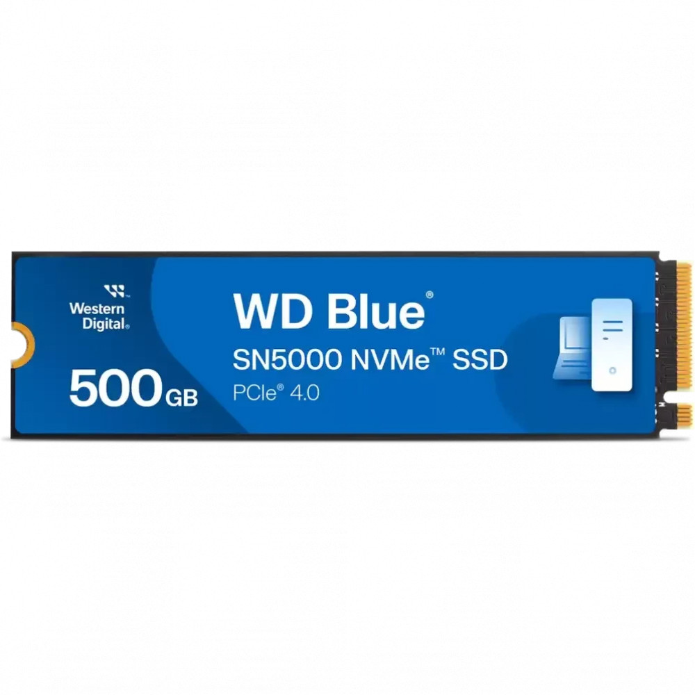 Жесткий диск Western Digital Blue SN5000 WDS500G4B0E SSD (твердотельные), 500 ГБ, M.2, PCIe - миниатюра 3