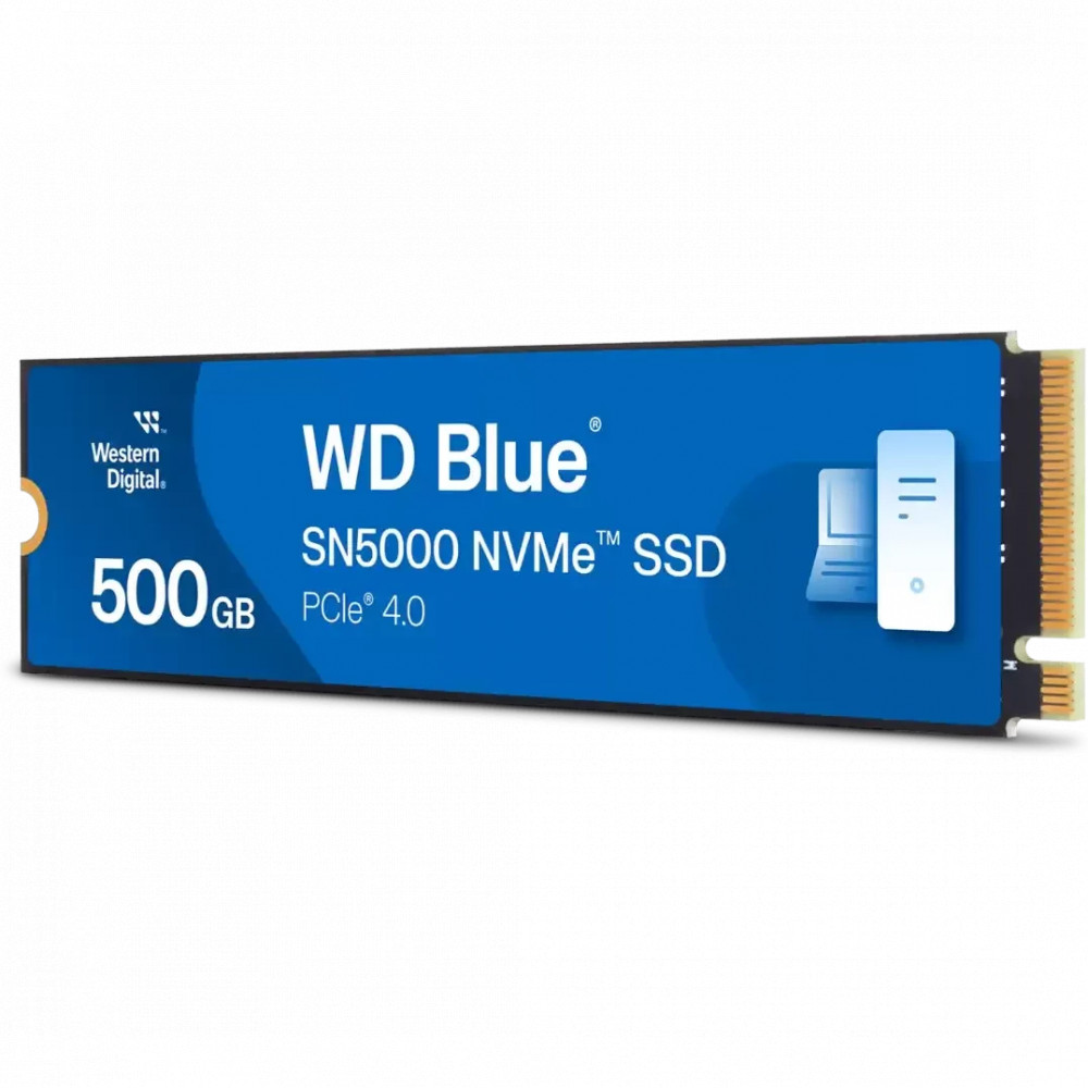 Жесткий диск Western Digital Blue SN5000 WDS500G4B0E SSD (твердотельные), 500 ГБ, M.2, PCIe - миниатюра 4