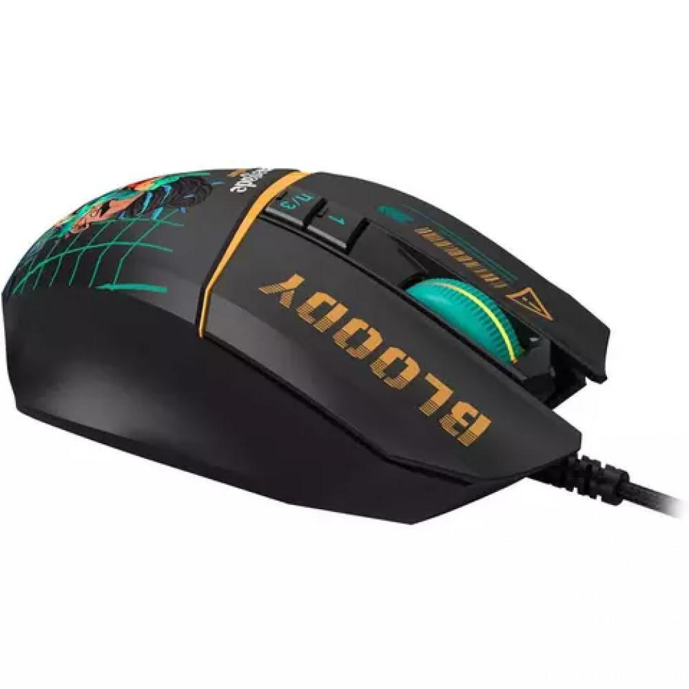 Мышь Bloody W63Max Renegade Black Midnight Игровые, Проводная - миниатюра 5