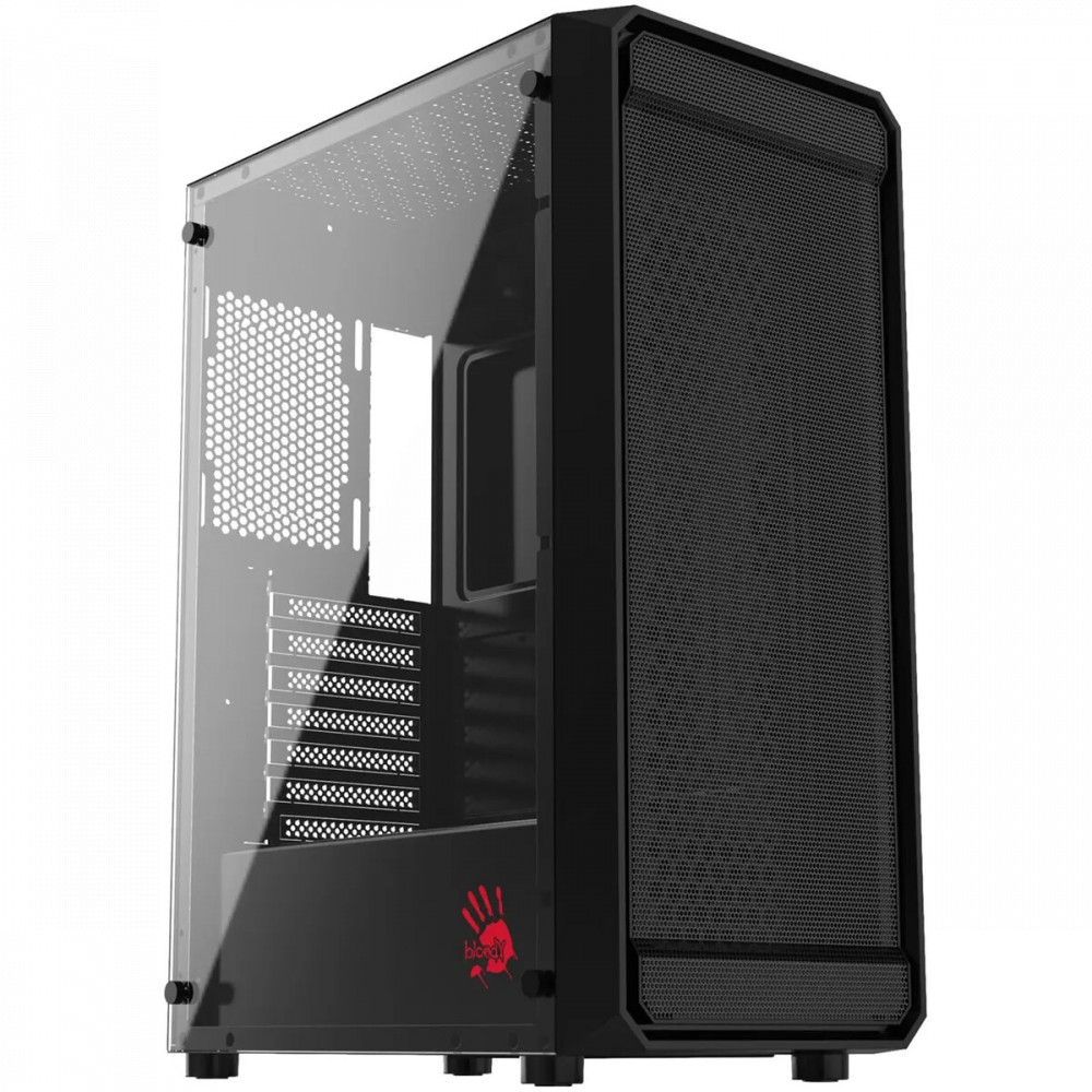 Корпус Bloody BD-CC114 Black BD-CC114-BK Mid-Tower - миниатюра 6