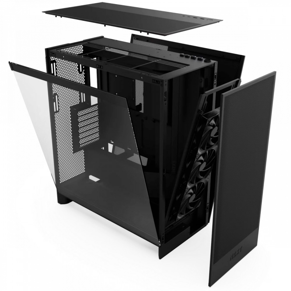 Корпус NZXT H7 Flow Black CM-H72FB-01 Mid-Tower - миниатюра 10