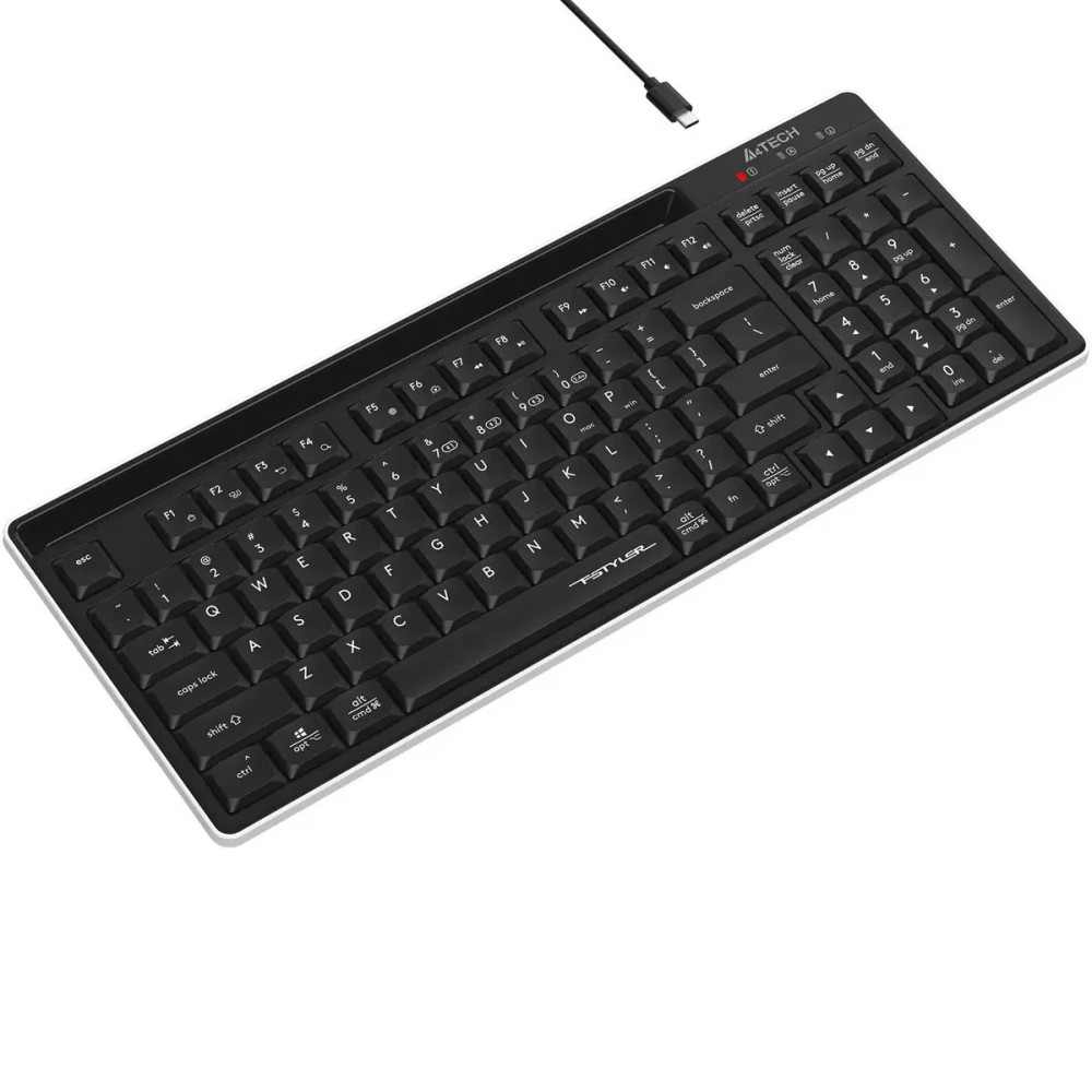 Клавиатура A4Tech Fstyler FBX70C BLACK Беспроводная, Bluetooth - миниатюра 14