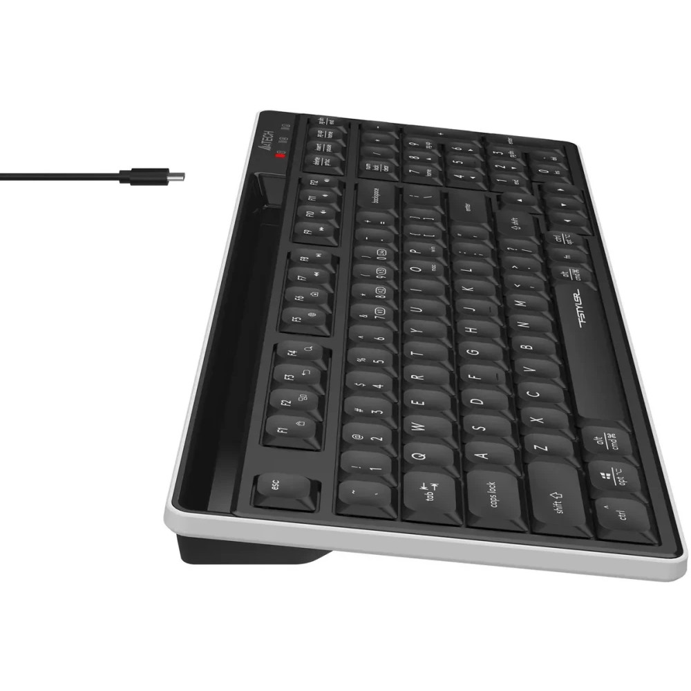 Клавиатура A4Tech Fstyler FBX70C BLACK Беспроводная, Bluetooth - миниатюра 15