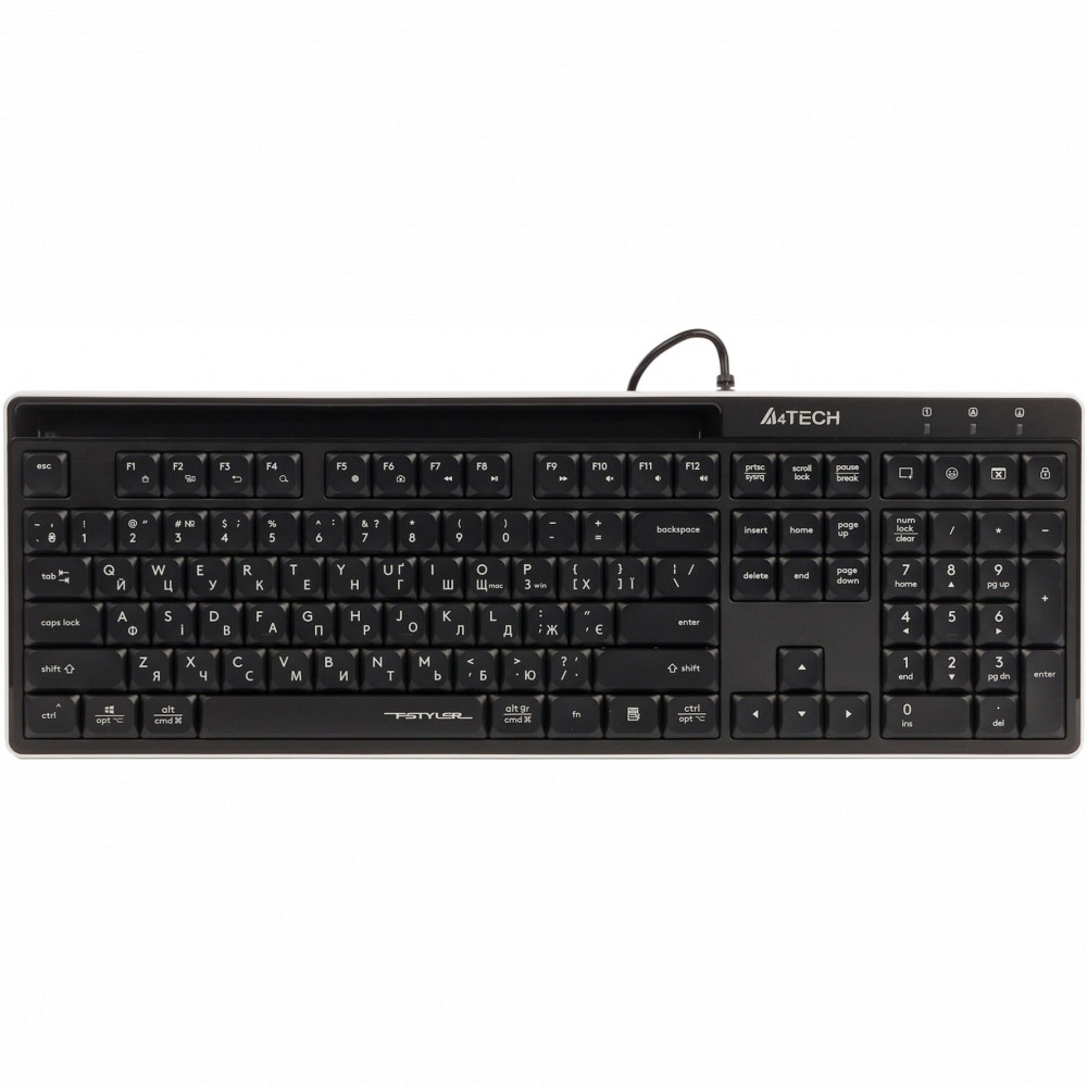 Клавиатура A4Tech Fstyler FX72 Black FX72 BLACK Проводная, USB - миниатюра 8
