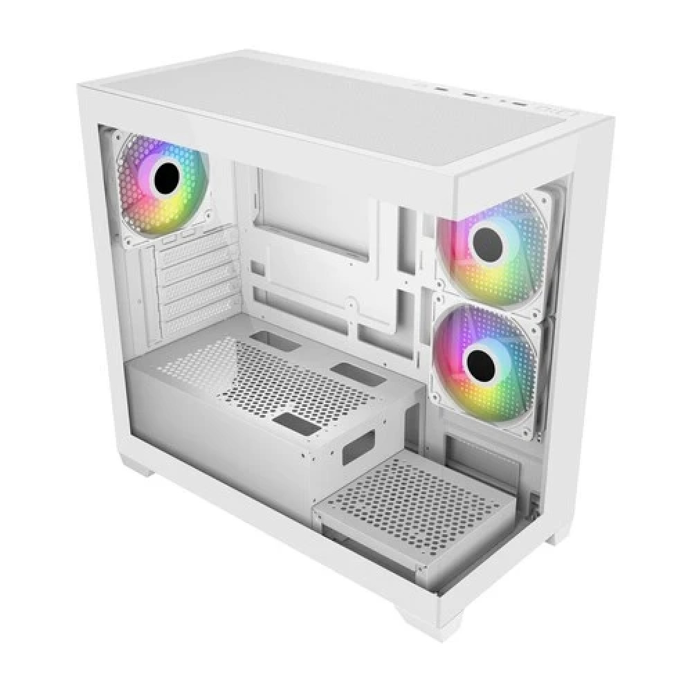 Корпус FSP S340 White S340-WA Mid-Tower - миниатюра 5