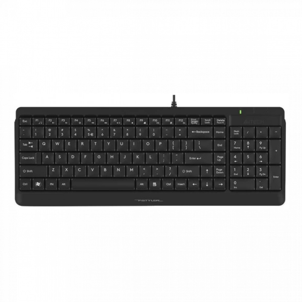 Клавиатура A4Tech FK15-2M-BLACK Проводная, USB - миниатюра 5