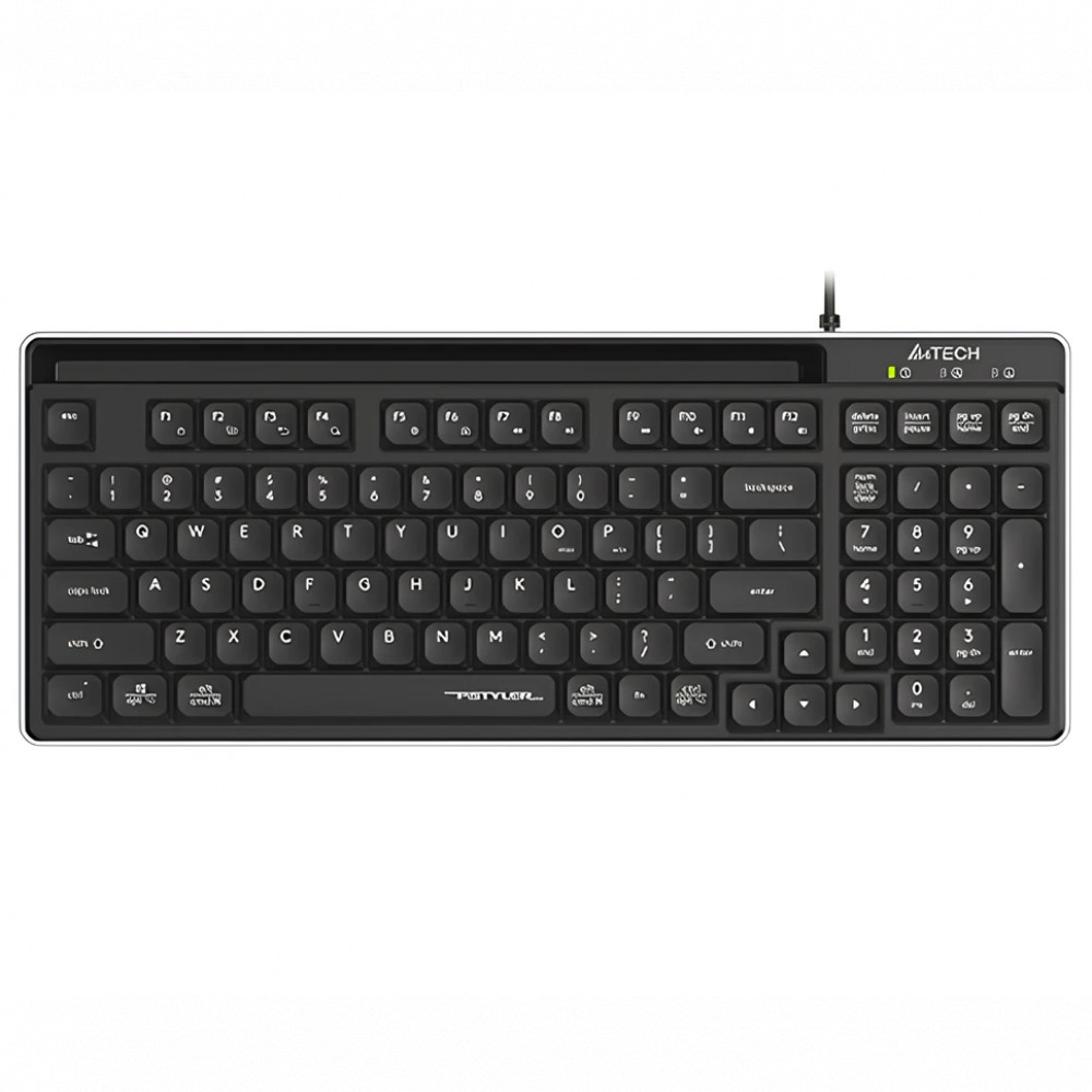 Клавиатура A4Tech Fstyler FX70 BLACK Проводная, USB - миниатюра 4