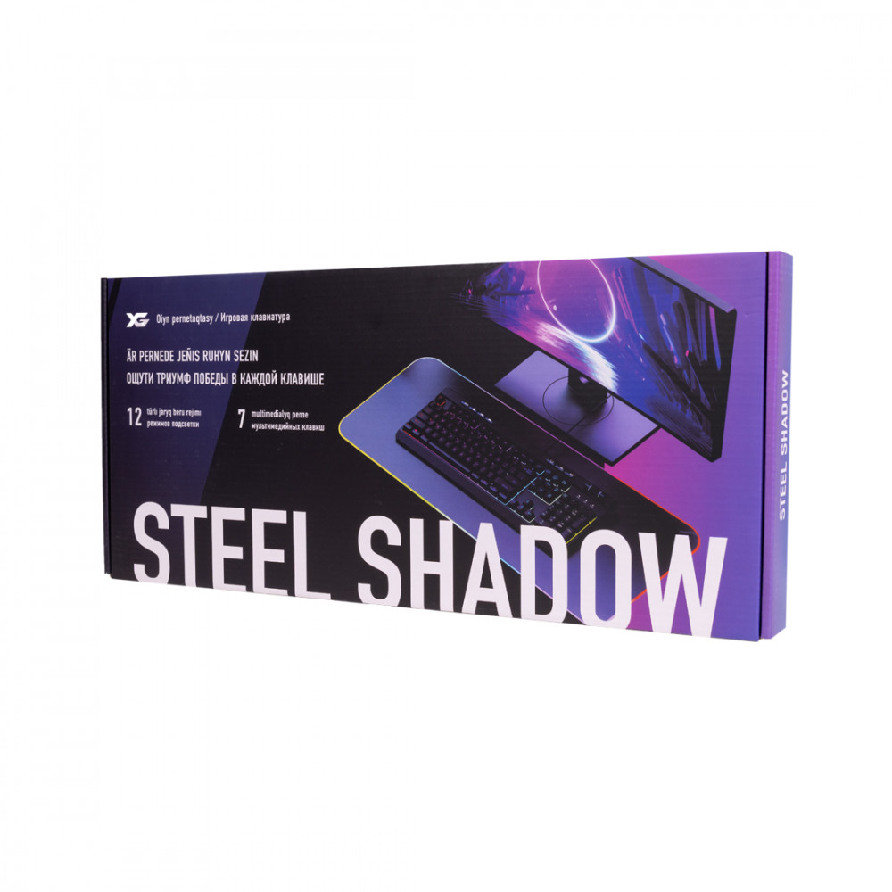 Клавиатура XG Steel Shadow Проводная, USB - миниатюра 6