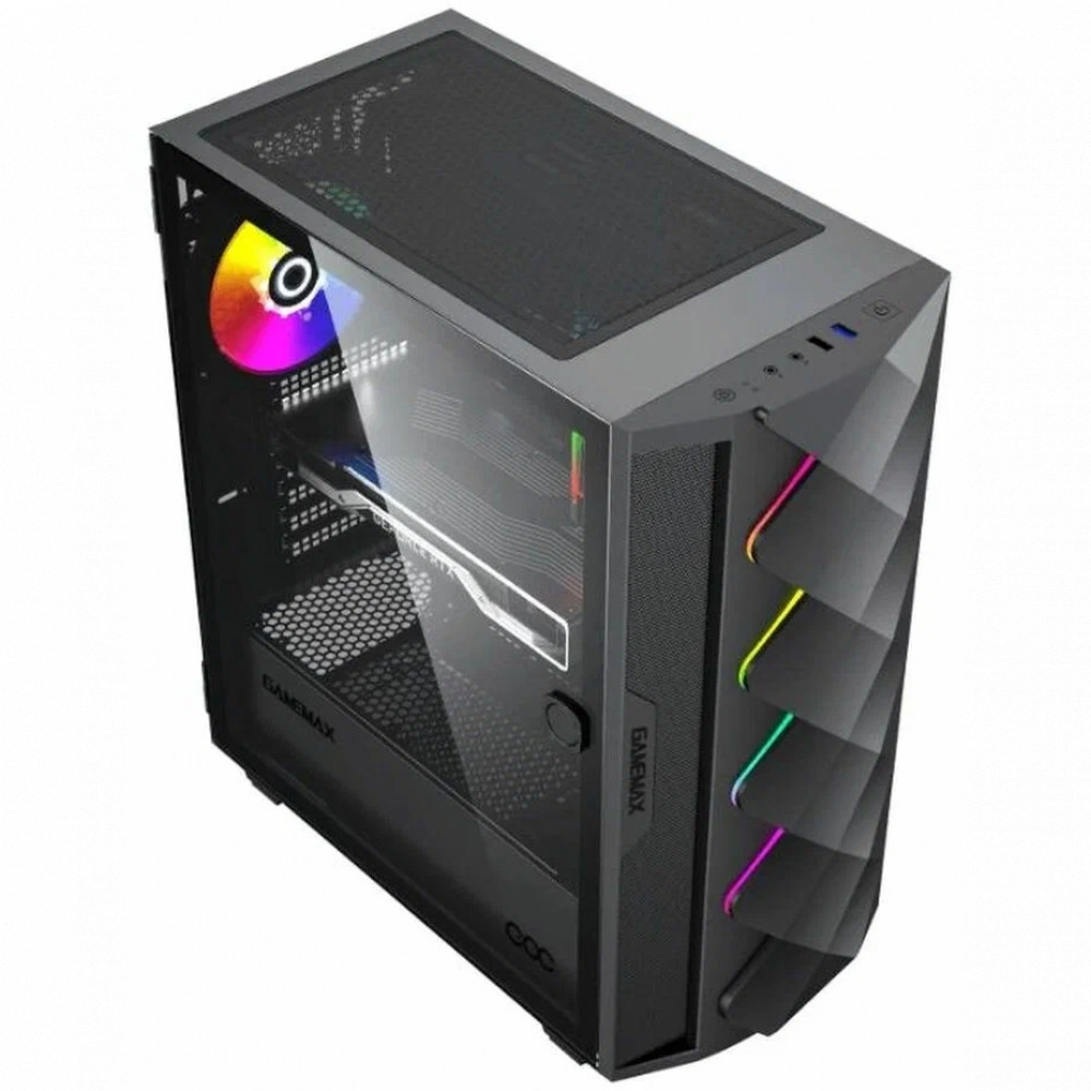 Корпус GameMax Diamond COC Black Diamond COC BK Mid-Tower - миниатюра 7