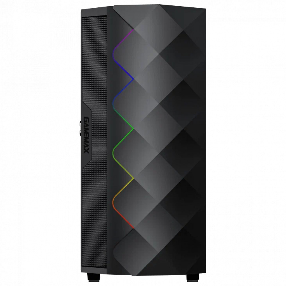 Корпус GameMax Diamond COC Black Diamond COC BK Mid-Tower - миниатюра 9