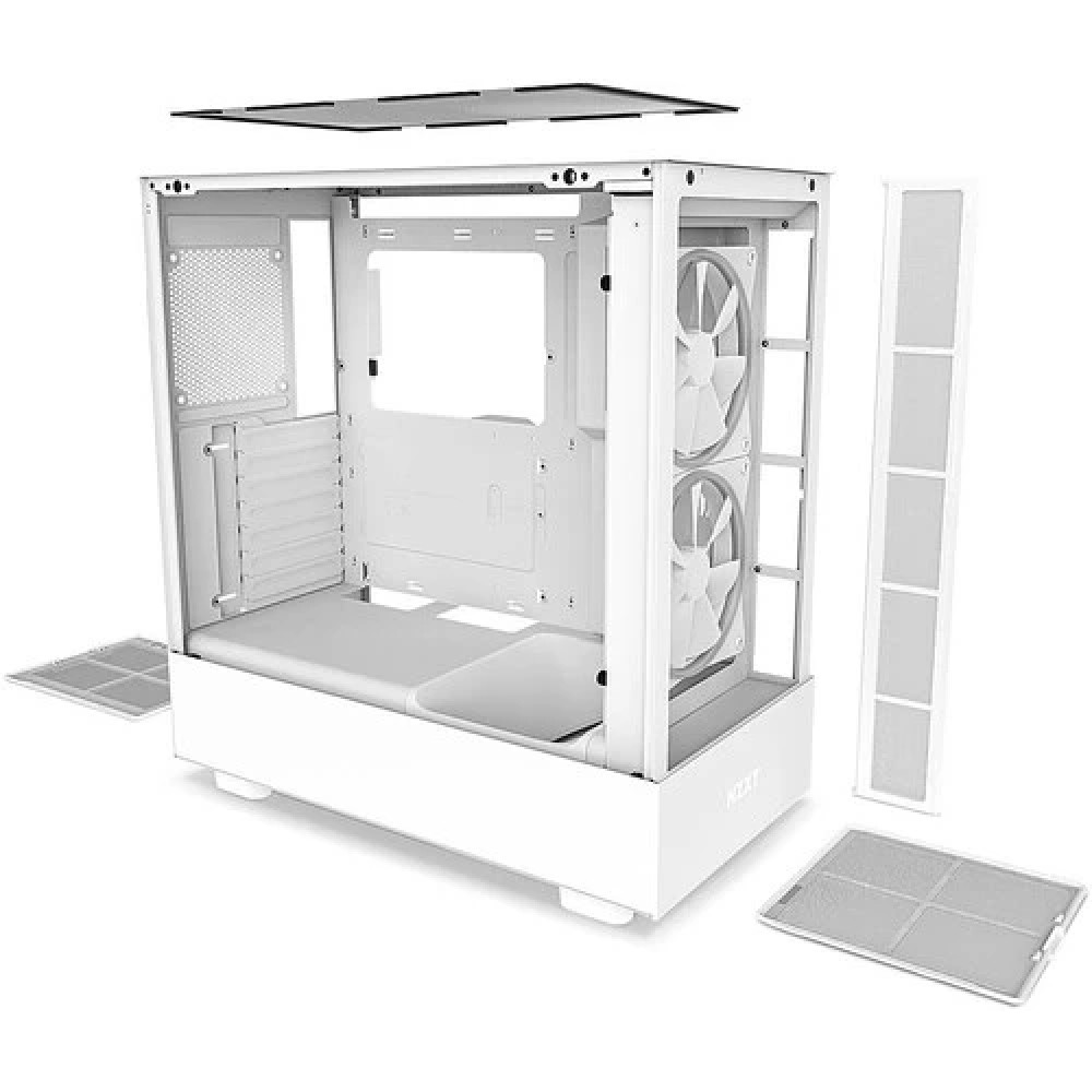 Корпус NZXT H5 Elite White CC-H51EW-01 Mid-Tower - миниатюра 10