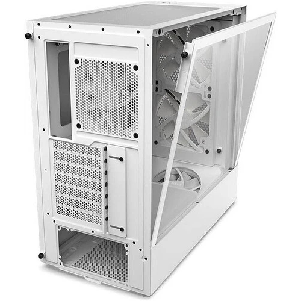 Корпус NZXT H5 Flow RGB White CC-H51FW-R1 Mid-Tower - миниатюра 8