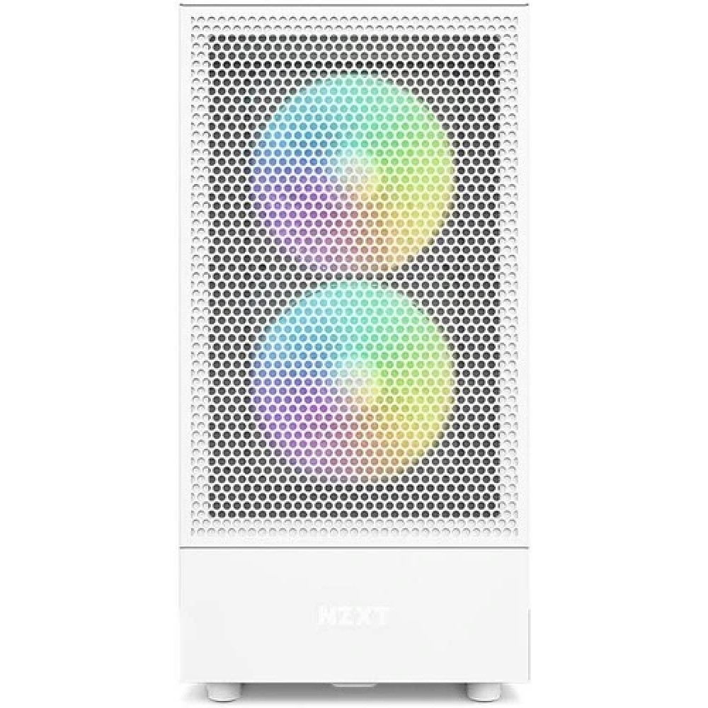 Корпус NZXT H5 Flow RGB White CC-H51FW-R1 Mid-Tower - миниатюра 7