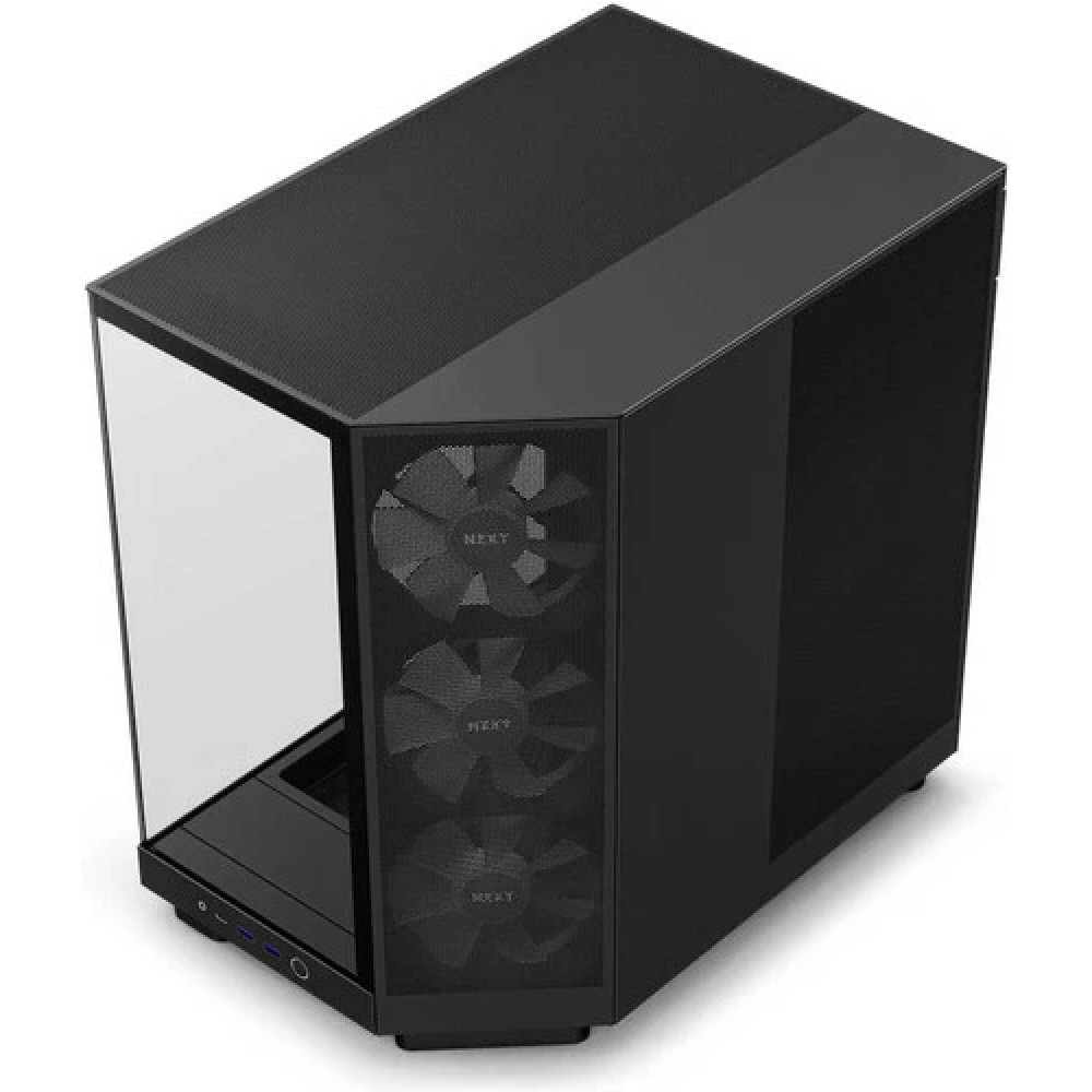 Корпус NZXT H6 Flow RGB Black CC-H61FB-R1 Mid-Tower - миниатюра 7