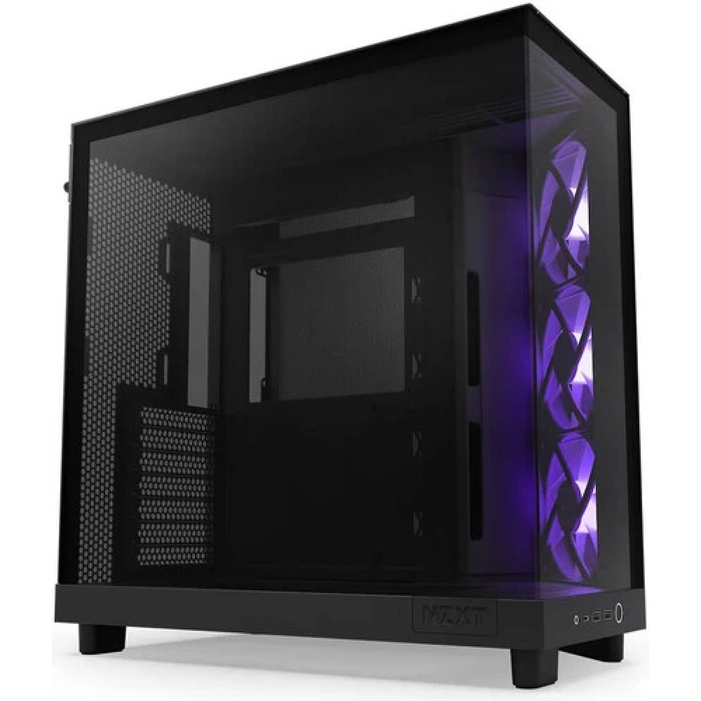 Корпус NZXT H6 Flow RGB Black CC-H61FB-R1 Mid-Tower - миниатюра 6