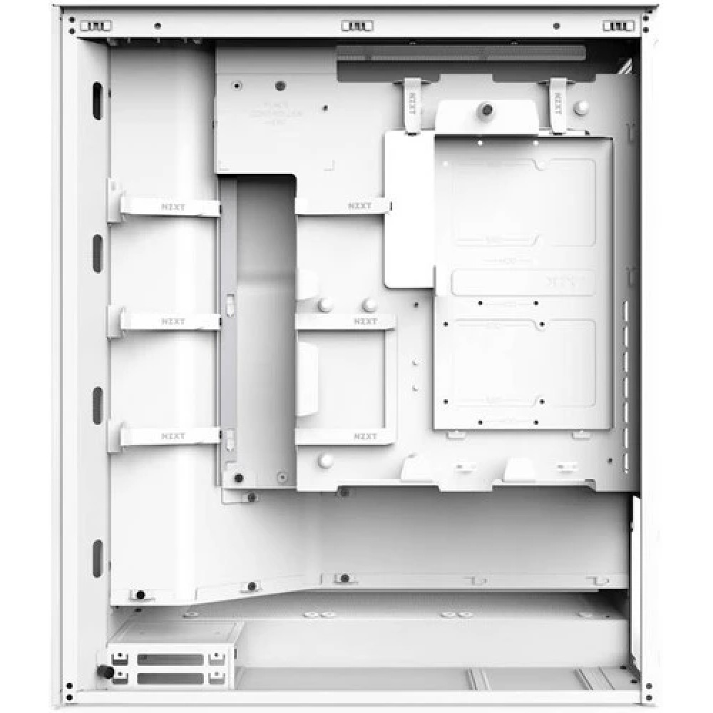 Корпус NZXT H7 Flow White CM-H72FW-01 Mid-Tower - миниатюра 9