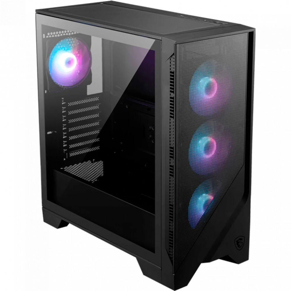 Корпус MSI MAG FORGE 321R AIRFLOW Black Mid-Tower - миниатюра 7