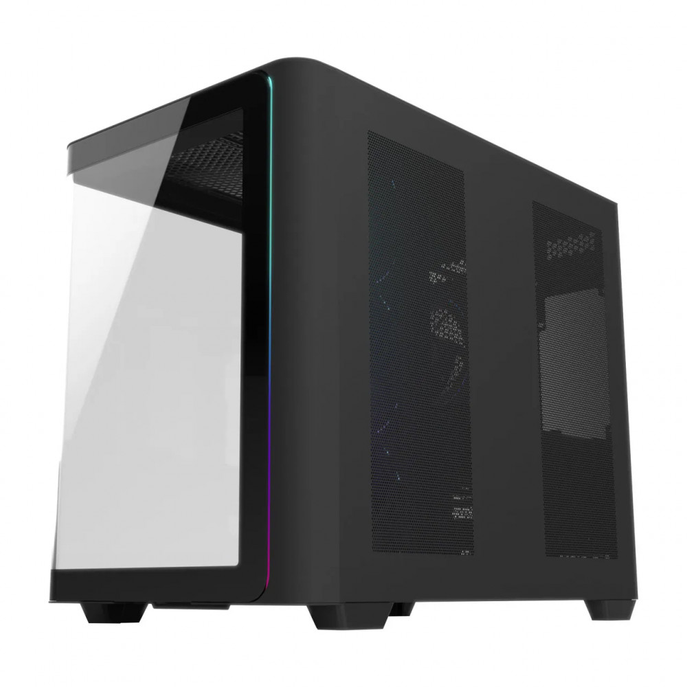 Корпус FSP M580PLUS Black M580-BP Mid-Tower - миниатюра 6