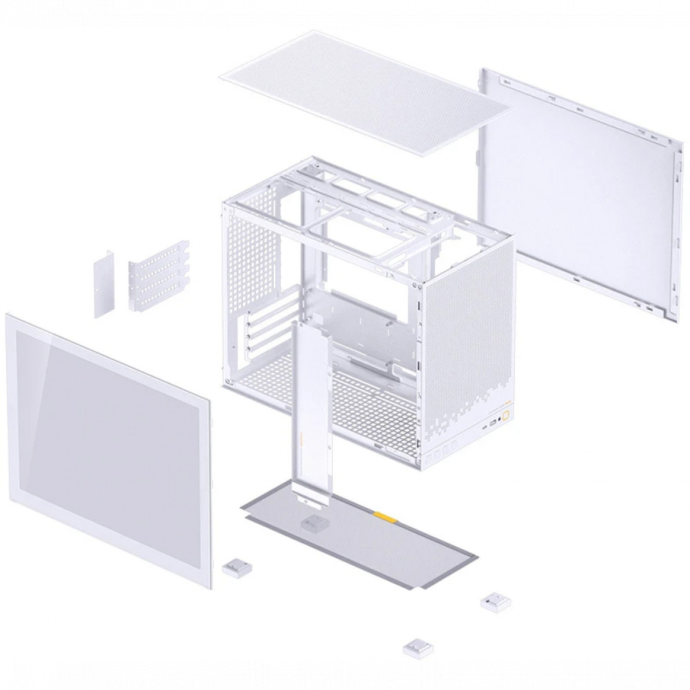 Корпус Jonsbo D32 STD White Mini-Tower - миниатюра 10