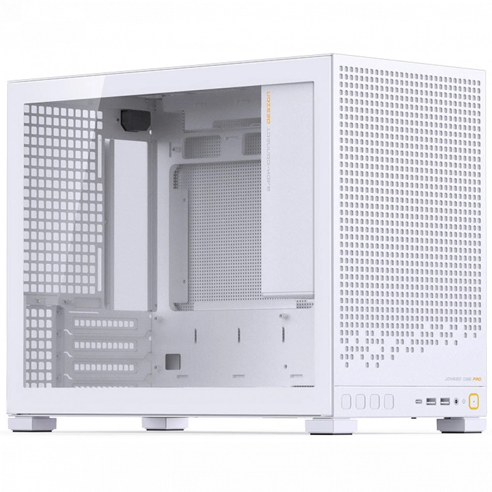 Корпус Jonsbo D32 Pro White D32 PRO White Mini-Tower - миниатюра 6