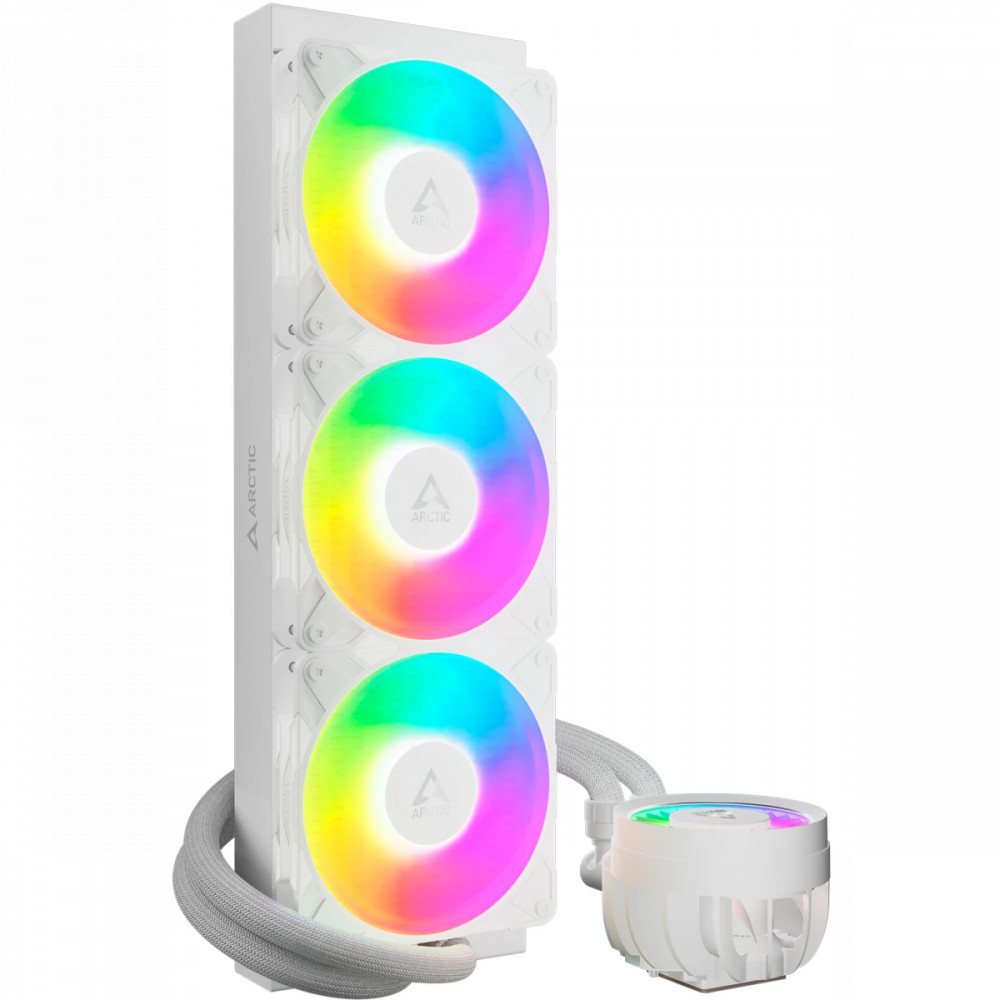 Система охлаждения ARCTIC Cooling Liquid Freezer III Pro 360 ARGB White ACFRE00188A Для процессора - миниатюра 7