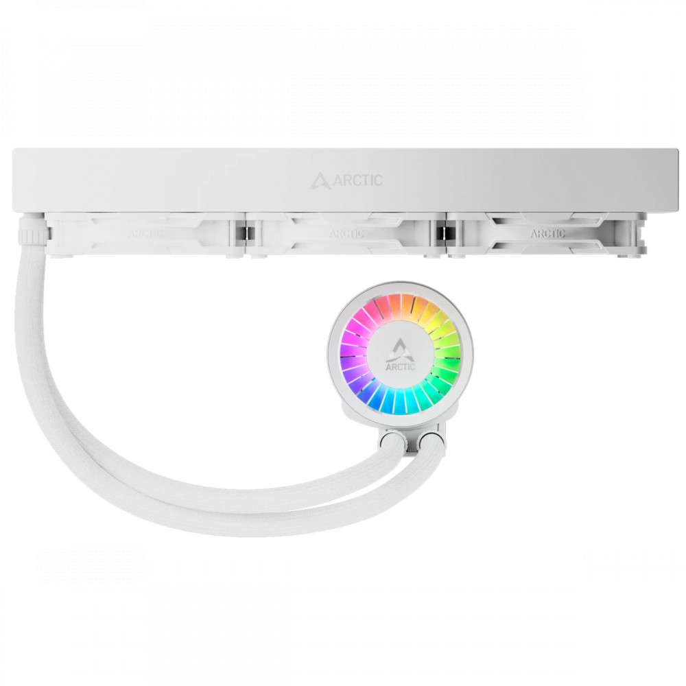 Система охлаждения ARCTIC Cooling Liquid Freezer III Pro 360 ARGB White ACFRE00188A Для процессора - миниатюра 8