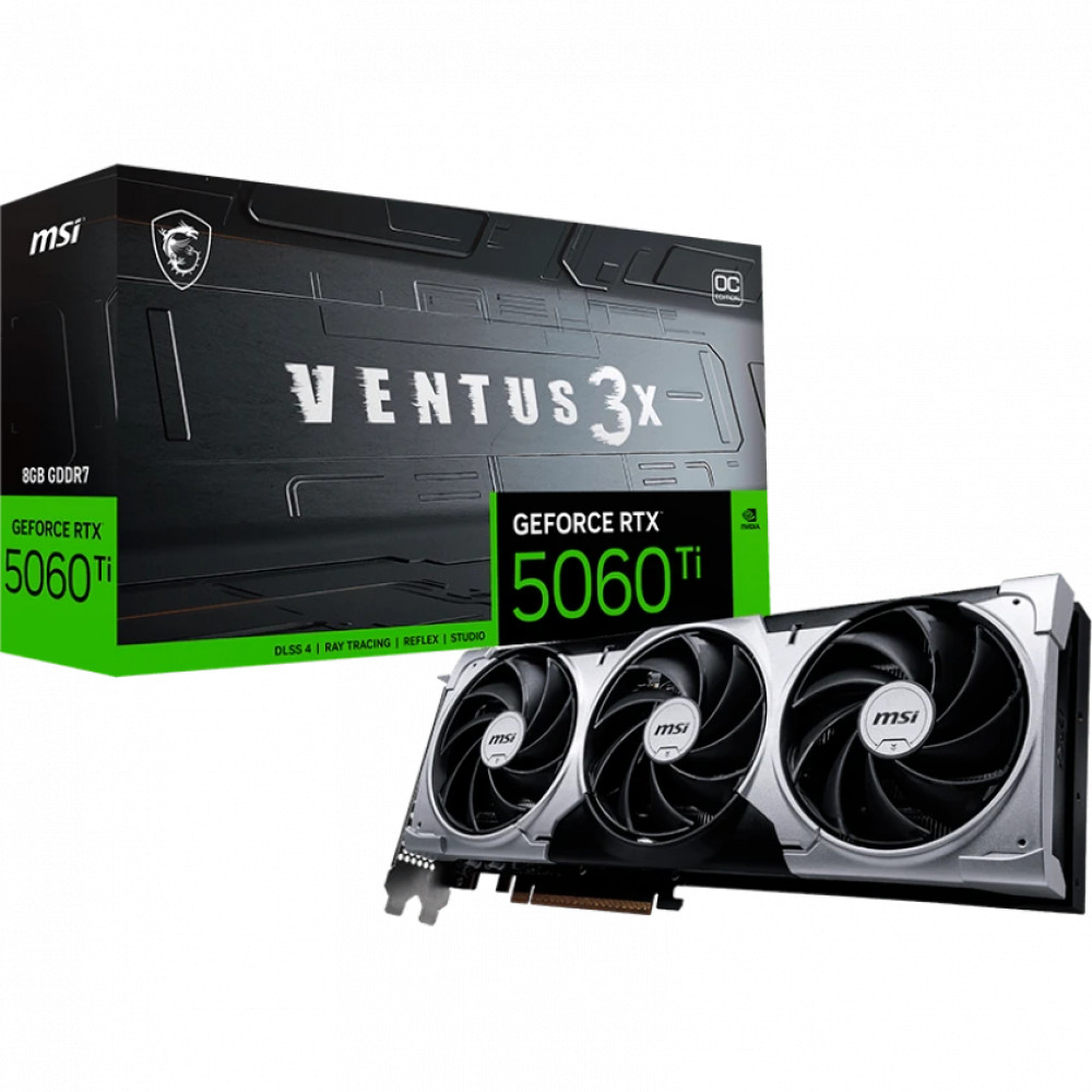 Видеокарта MSI RTX 5060 Ti 8G VENTUS 3X OC 8 ГБ - миниатюра 10