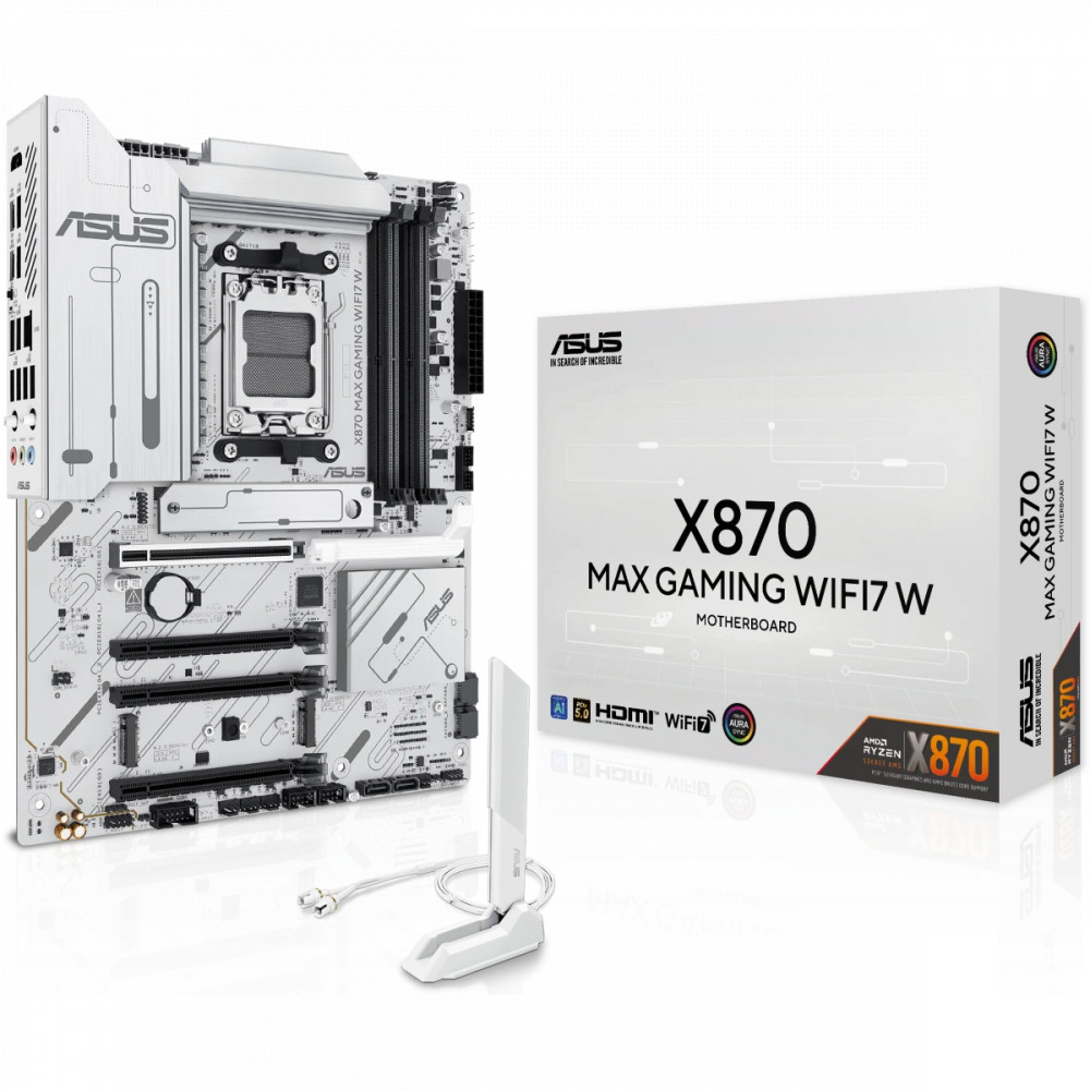 Материнская плата Asus X870 MAX GAMING WIFI7 W 90MB1LZ0-M0EAY0 ATX, AMD AM5 - миниатюра 10