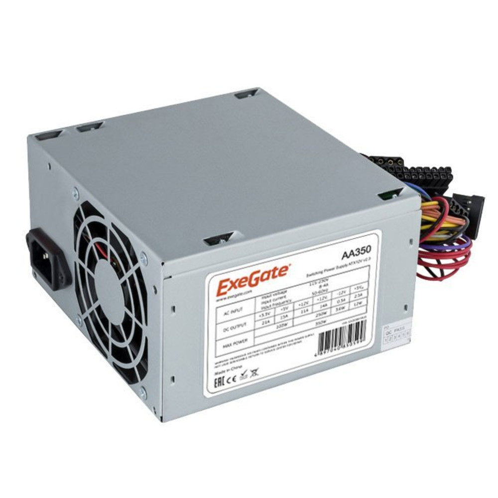 Блок питания ExeGate EX253681RUS / 255722 Блок питания 350W 350 Вт - миниатюра 2