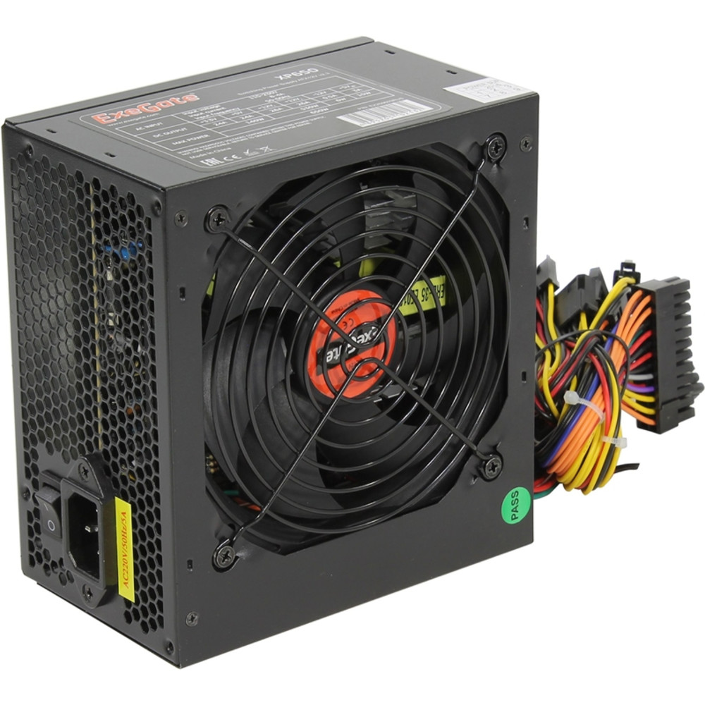 Блок питания ExeGate 650W XP650 EX259603RUS 650 Вт - миниатюра 2