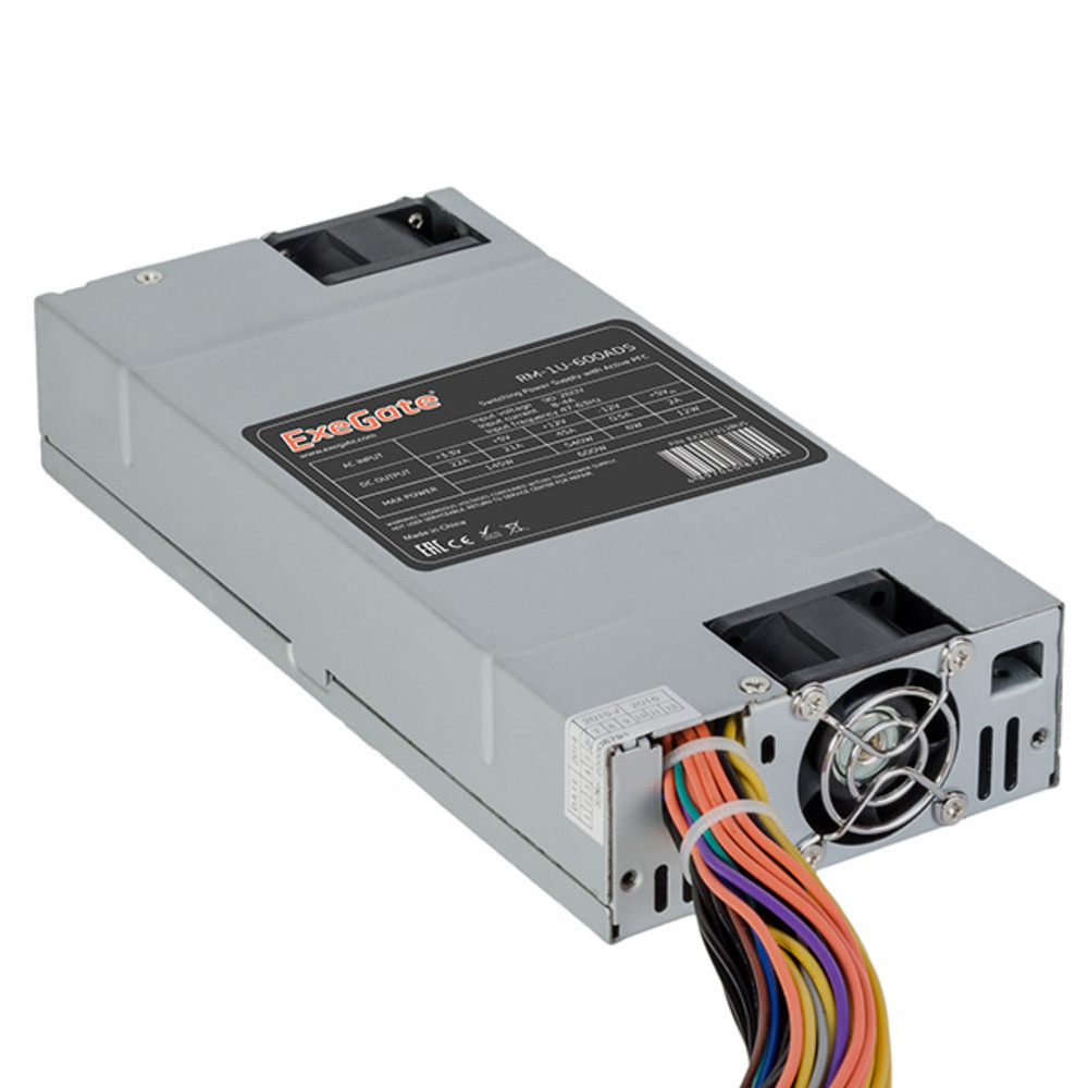 Блок питания ExeGate ServerPRO-1U-400ADS EX237309RUS - миниатюра 4