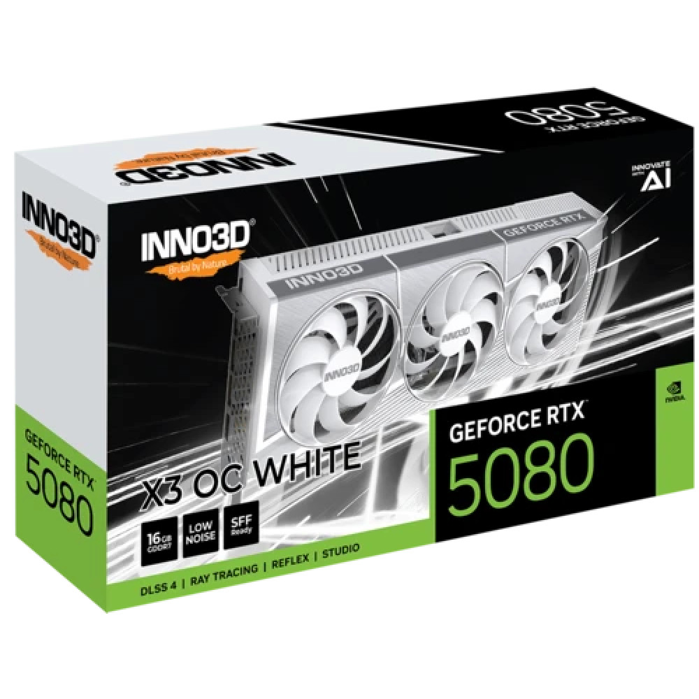 Видеокарта Inno3D GeForce RTX 5080 X3 OC N50803-16D7X-17605211 16 ГБ - миниатюра 4