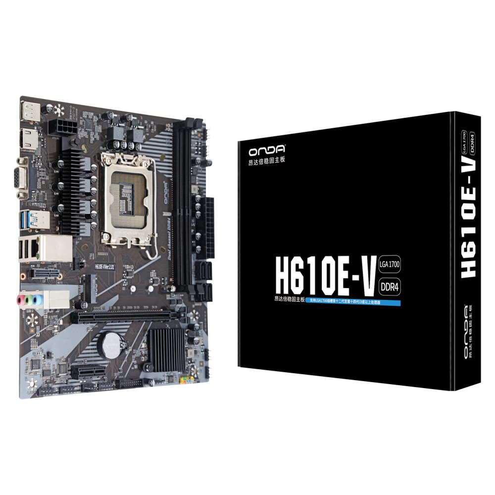 Материнская плата Onda H610E-V2.01 Micro-ATX, LGA 1700 - миниатюра 6