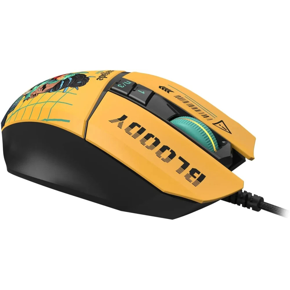 Мышь Bloody W63 Max Renegade Yellow Sunset W63 MAX/ RENEGADE SUNSET ACTIVATED Игровые, Проводная - миниатюра 15