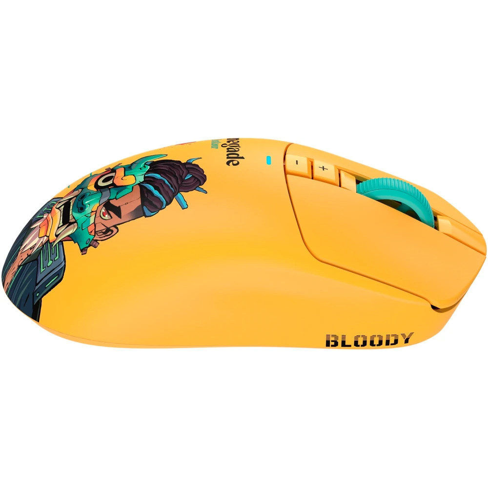 Мышь Bloody R72 Ultra Duo Renegade Yellow R72 ULTRA DUO RENEGADE Игровые, Беспроводная - миниатюра 15