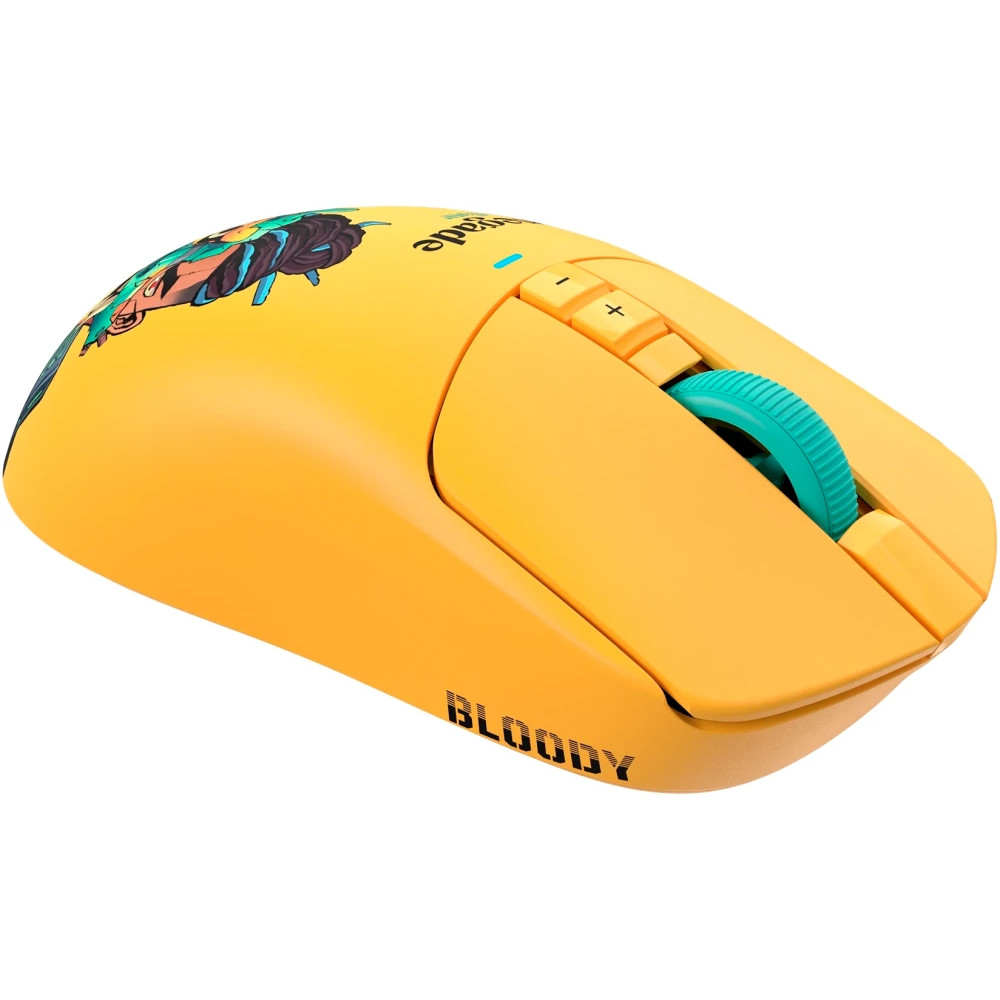 Мышь Bloody R72 Ultra Duo Renegade Yellow R72 ULTRA DUO RENEGADE Игровые, Беспроводная - миниатюра 12