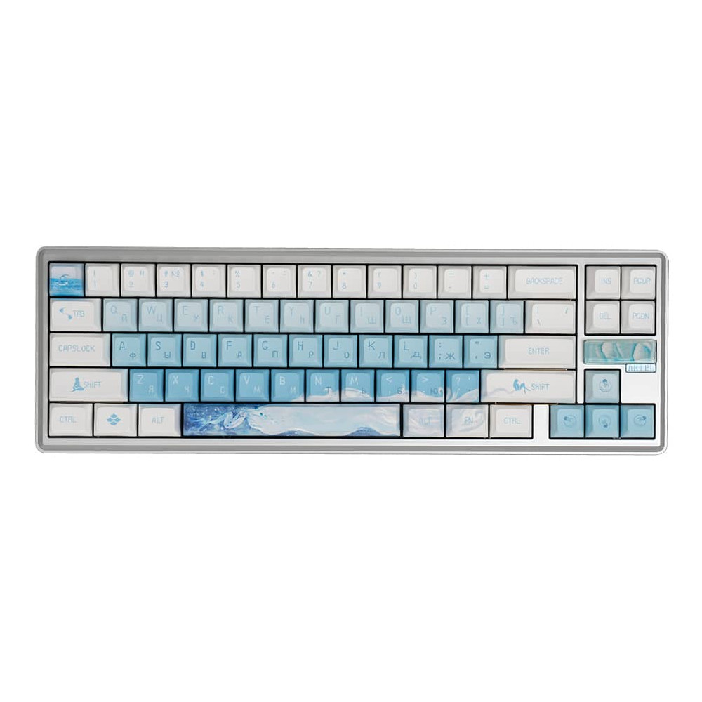 Клавиатура Varmilo Sword 68 Ariel, VTP68 685009 Беспроводная, USB - миниатюра 3