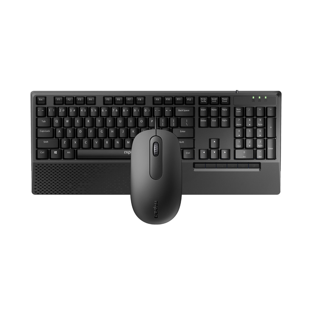 Клавиатура + мышь Rapoo NX2000, Black 12909 - миниатюра 4