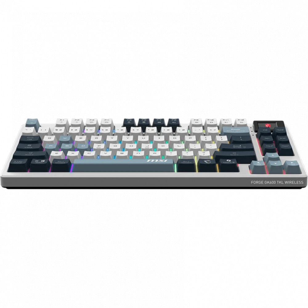Клавиатура MSI Forge GK600 White S11-43RUP01-HH9 Беспроводная, Bluetooth - миниатюра 8